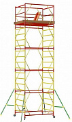 вышка-тура строительная псрв-7,5 - 6,3 м (баз.блок + 4 секции)